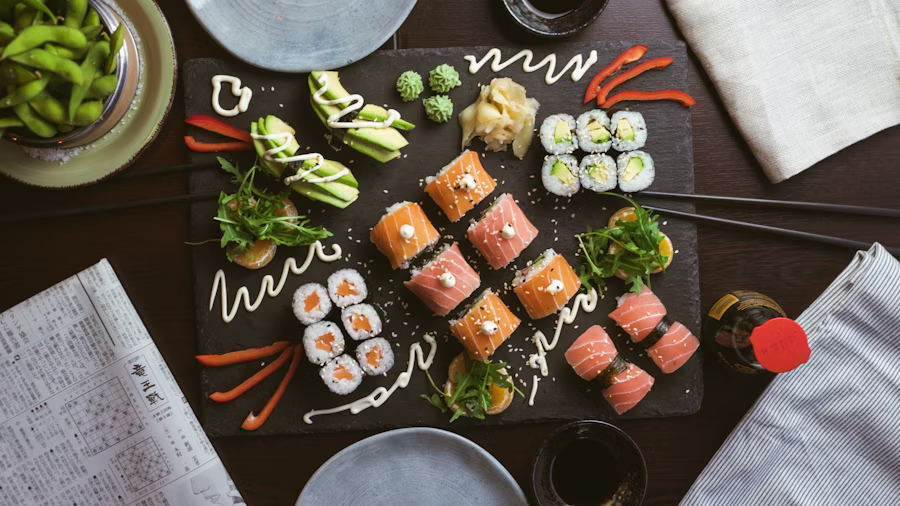 Aburi Salmon Roll Sushi Tei Yogyakarta